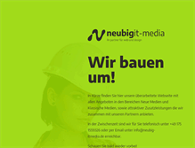 Tablet Screenshot of neubig-itmedia.de